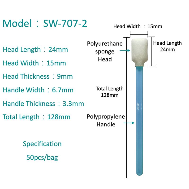 SW-707-2 SwaB de esponja resistente a la corrosión y resistente a la corrosión